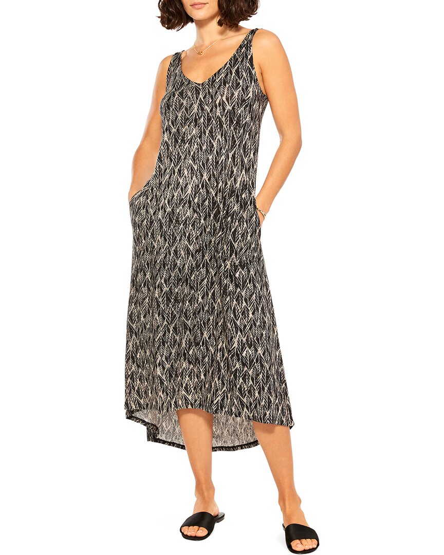 Nic + Zoe Womens Pockets Long T-shirt Dress