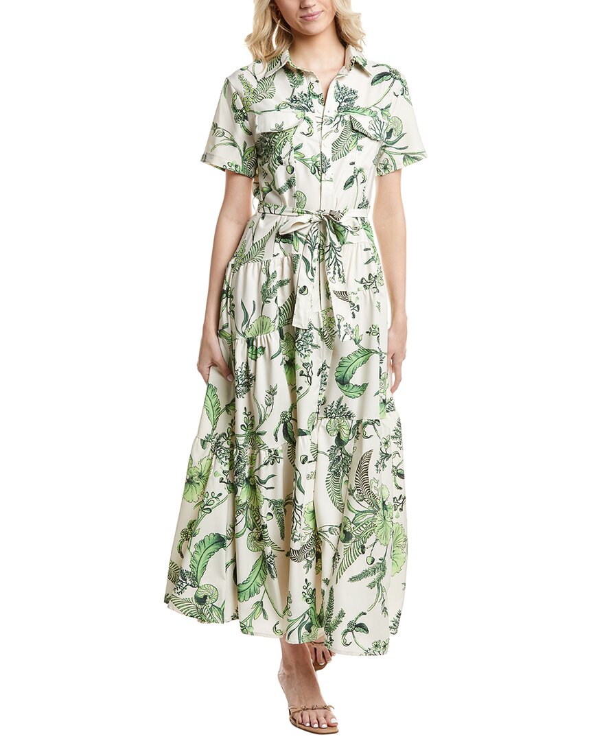 Estellina Midi Dress In Multi