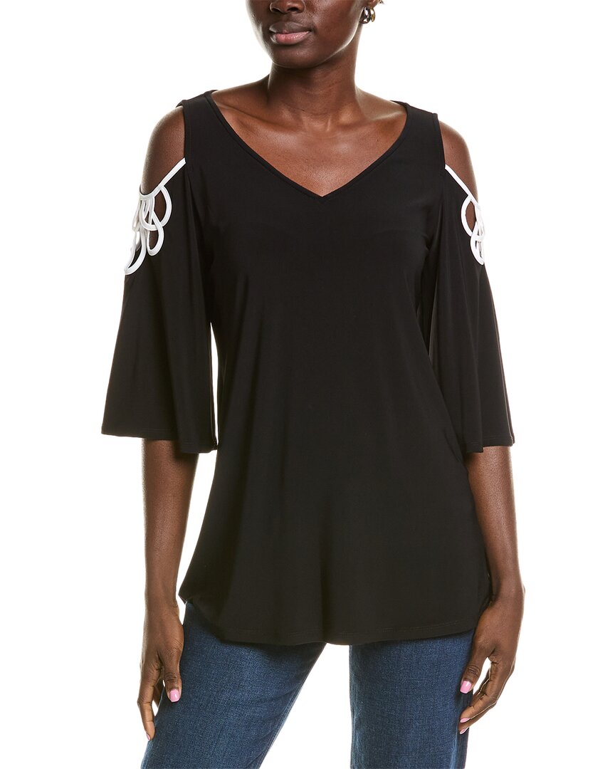 JOSEPH RIBKOFF JOSEPH RIBKOFF COLD-SHOULDER TUNIC TOP