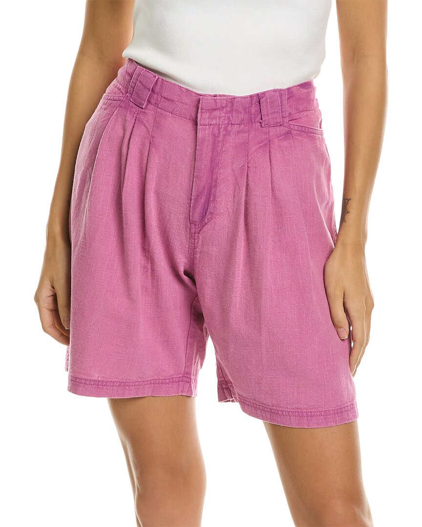 Shop Free People Say So Trouser Short In Pink