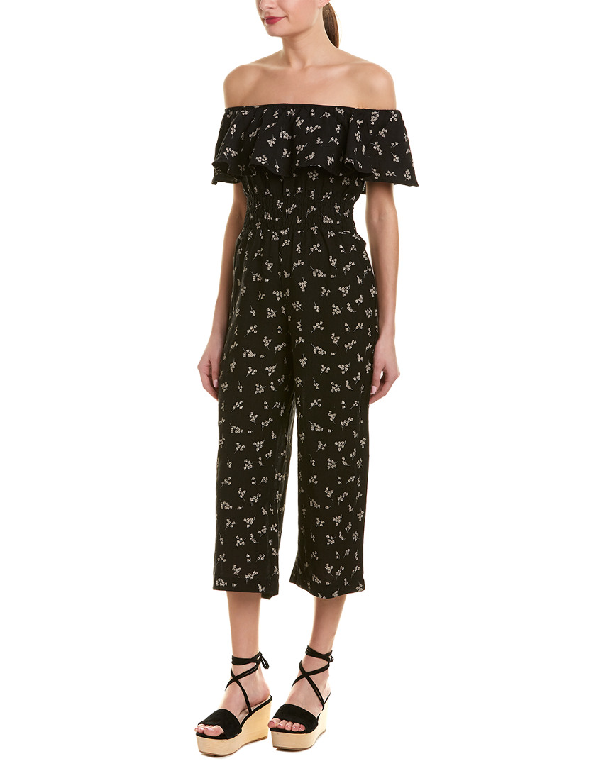 Image of Winston White Blossom Linen Jumpsuit