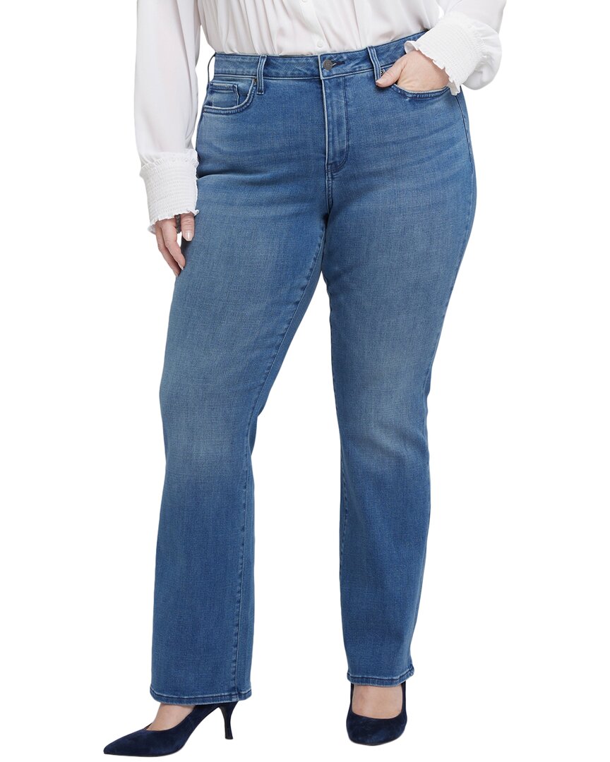 Nydj Plus Barbara Cascade Wave Bootcut Jean