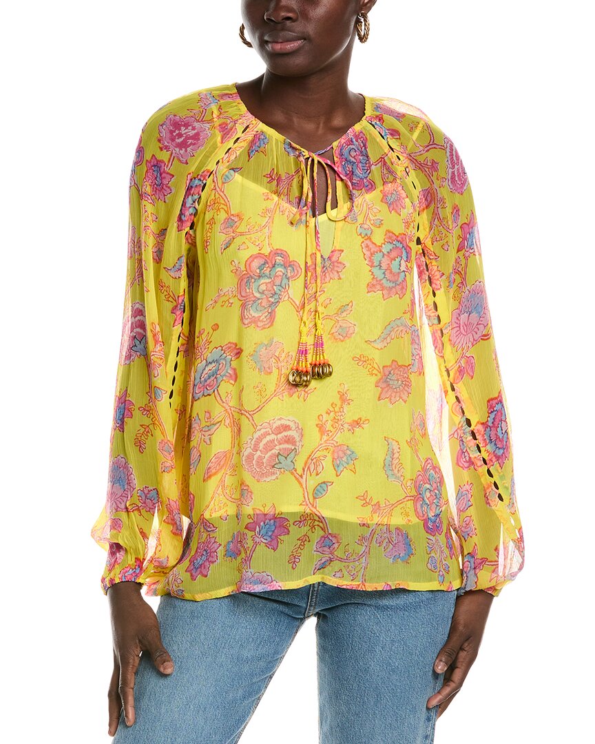Hemant & Nandita Top In Yellow