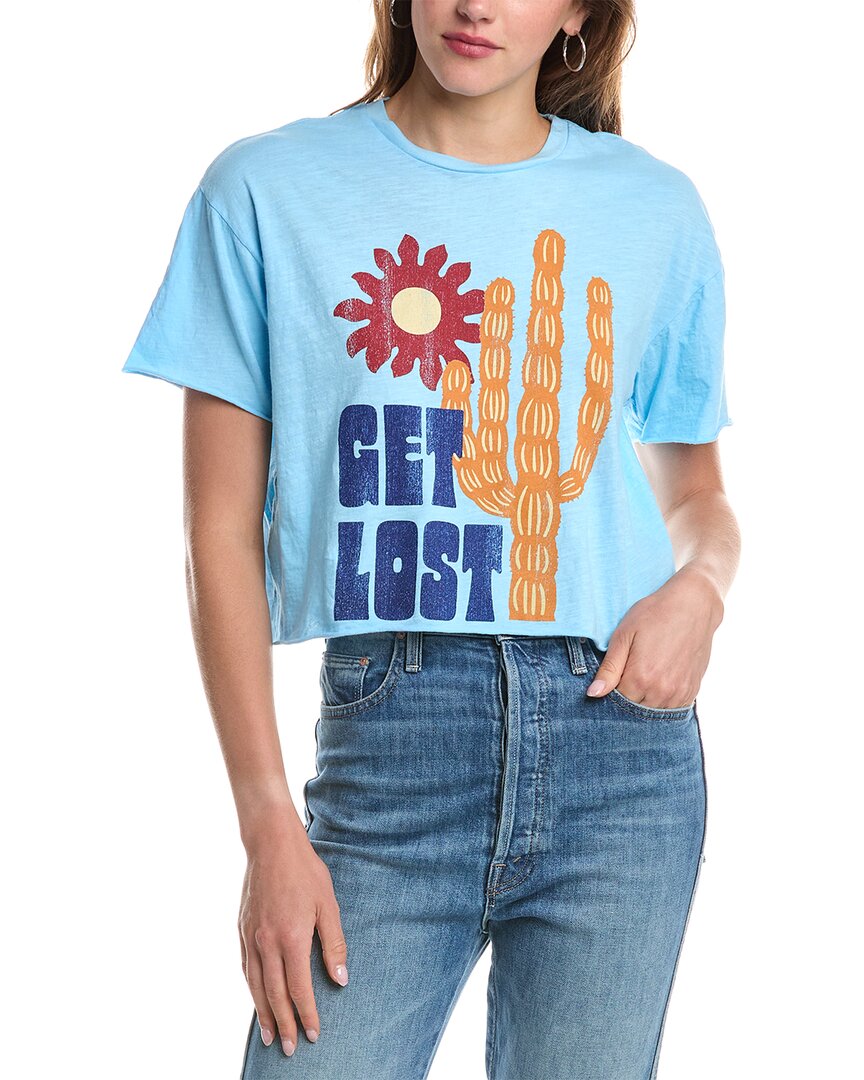 Retro Brand Original Get Lost T-shirt In Blue