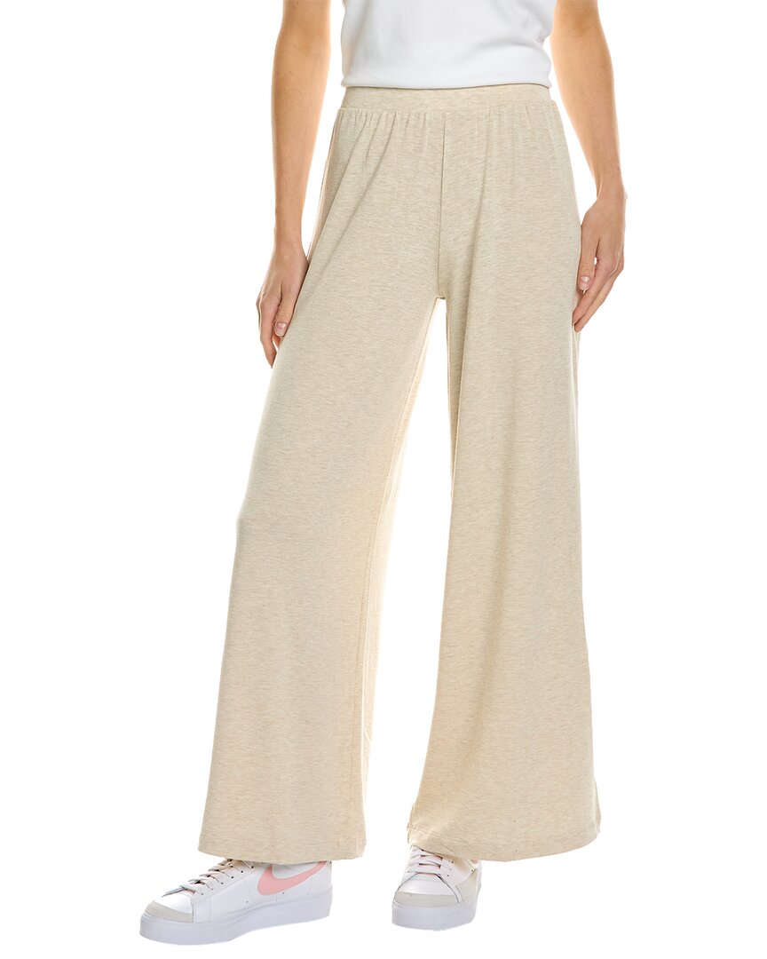 Project Social T Off Topic Wide Leg Pant In Beige