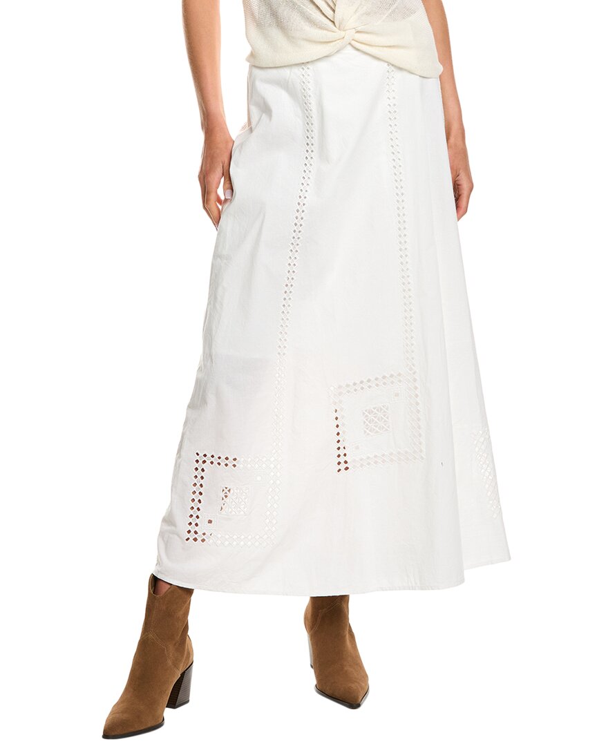 Ba&sh Midi Skirt In White