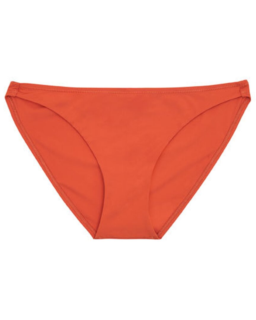 Reiss Rayne Asymmetric Bikini In Orange