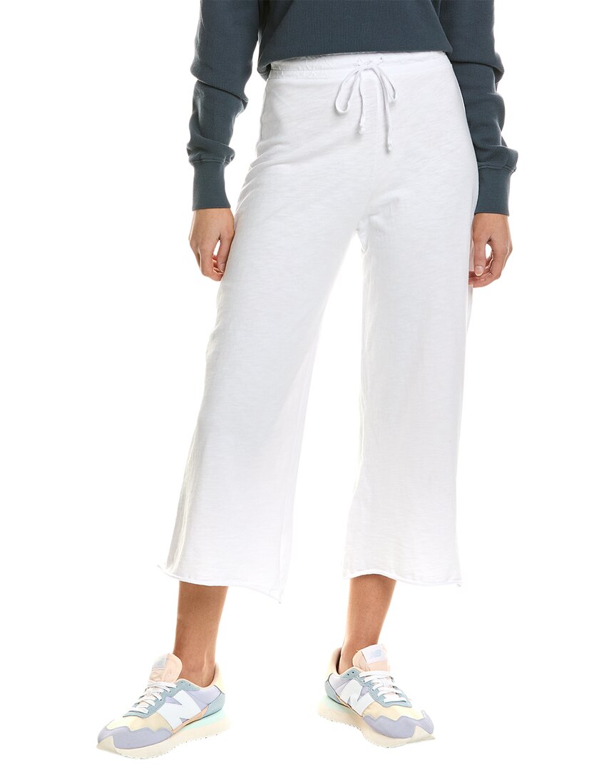 PERFECTWHITETEE PERFECTWHITETEE JAPANESE JERSEY CROPPED WIDE LEG PANT