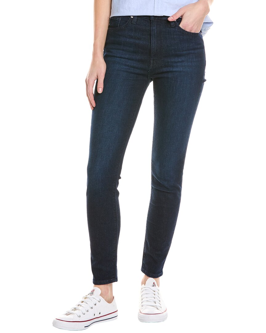 Hudson Jeans Centerstage Claremont High-rise Super Skinny Ankle Jean In Blue