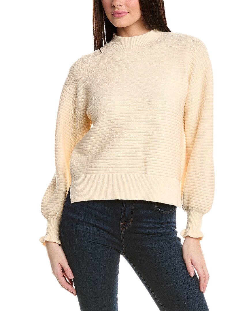 Shop Rain And Rose Rain + Rose Dropped-shoulder Sweater In White