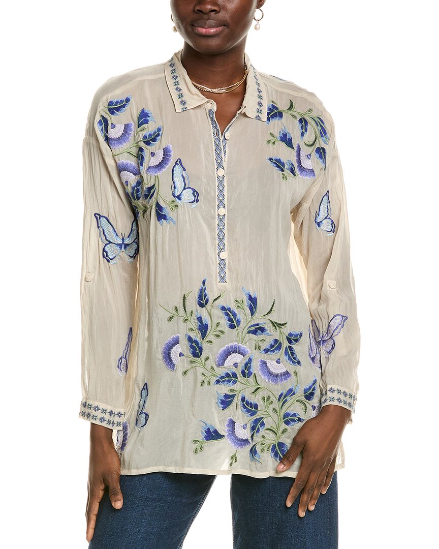 Johnny Was Audrey Tunic In Tan