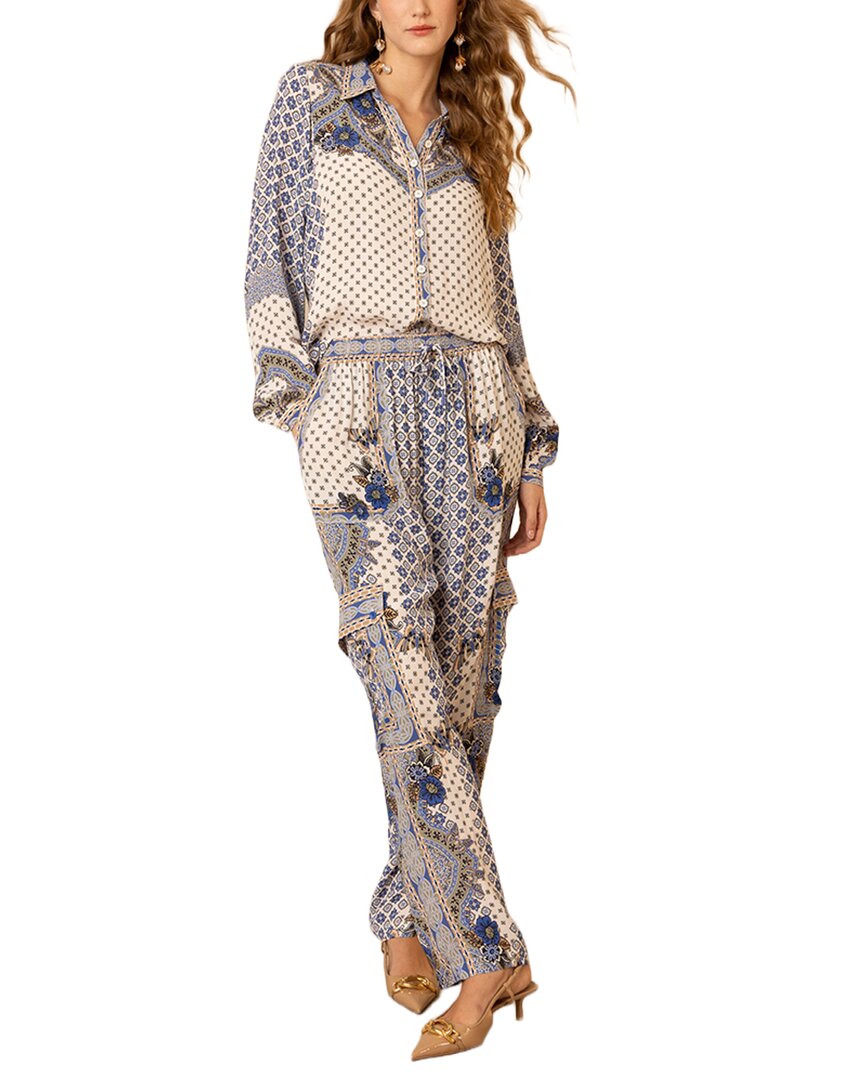 Hale Bob Rosalee Pant In Blue