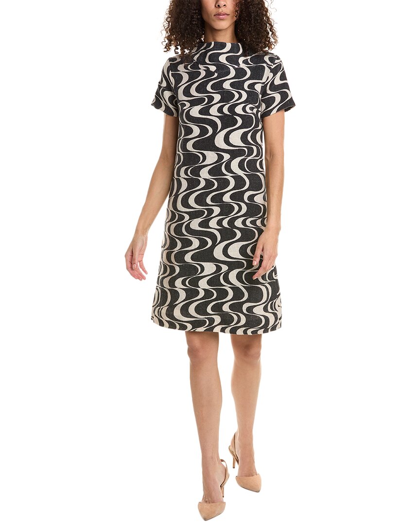 FRANCES VALENTINE FRANCES VALENTINE BECCA LINEN SHIFT DRESS