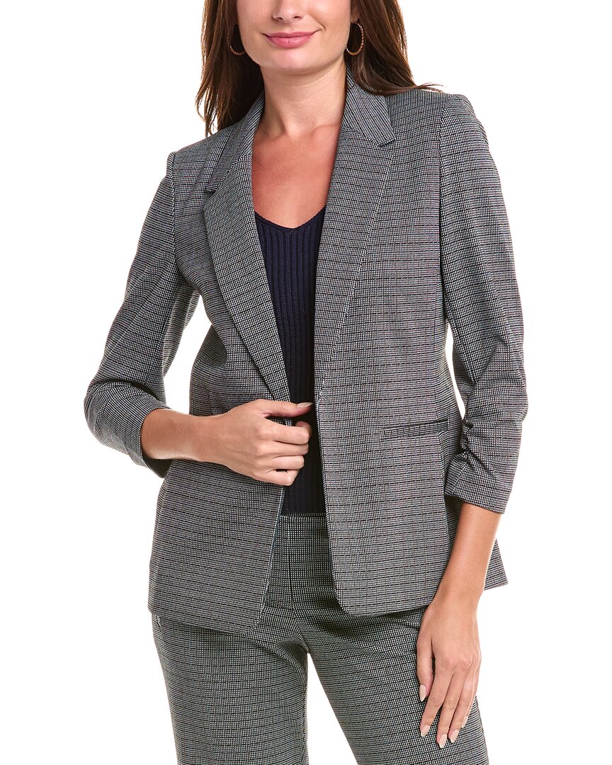 Jones New York Jacket In Gray
