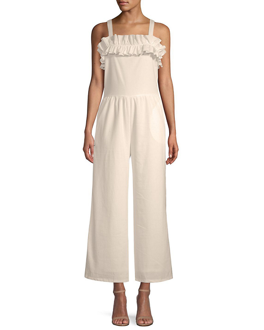 Image of Lucca Couture Gia Ruffle-Trimmed Jumpsuit