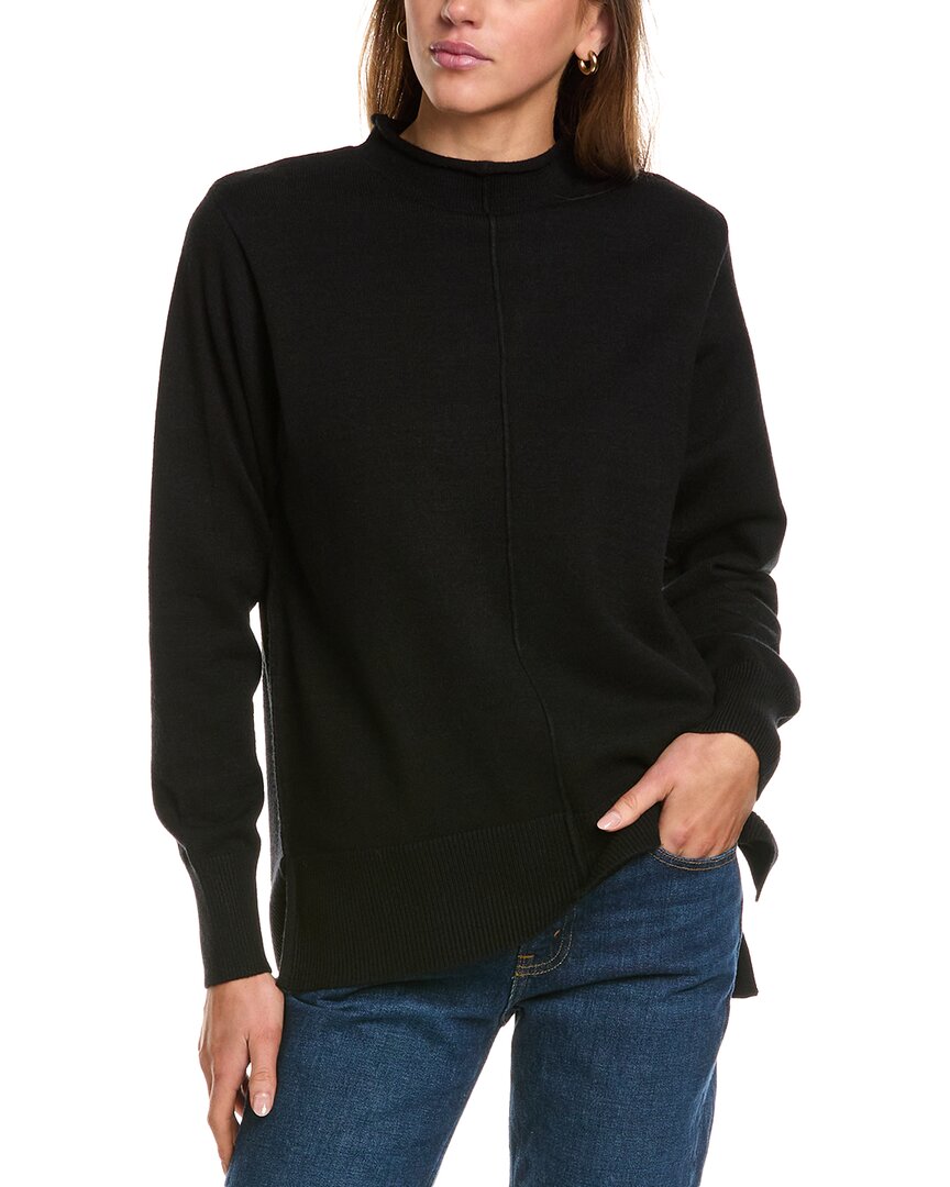 Three Dots Jodie Pullover In Black