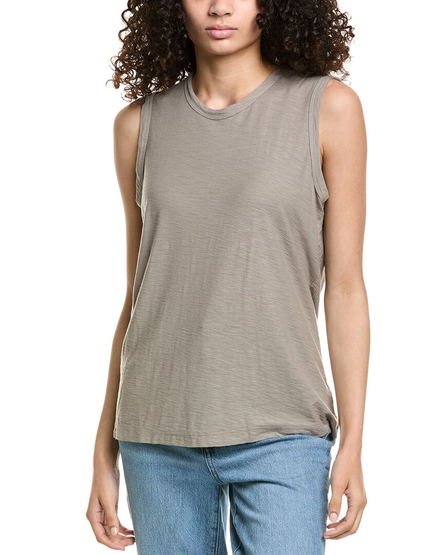 Shop James Perse Slub Muscle Tank