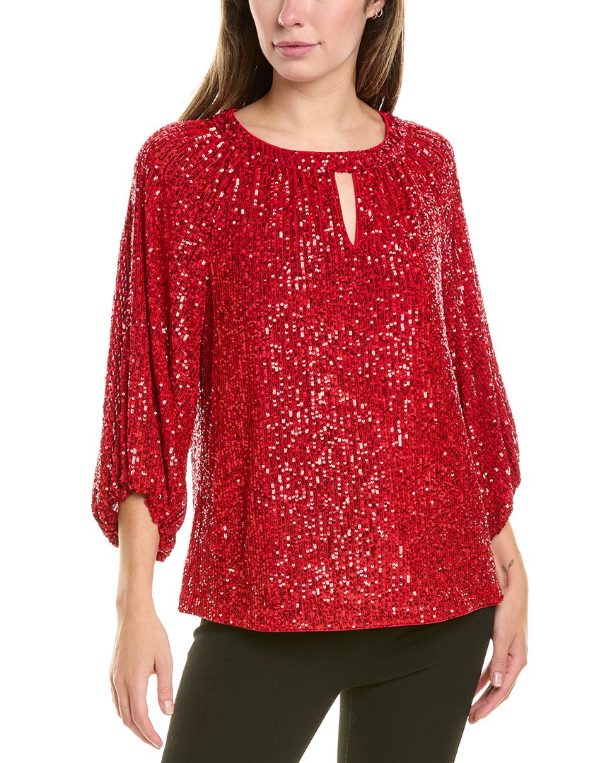 VINCE CAMUTO VINCE CAMUTO SEQUIN BLOUSE