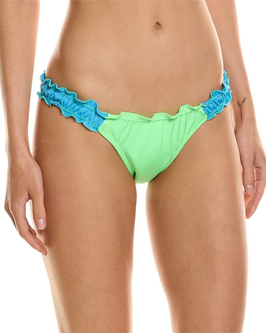 Shop Peixoto Amore Bikini Bottom In Green