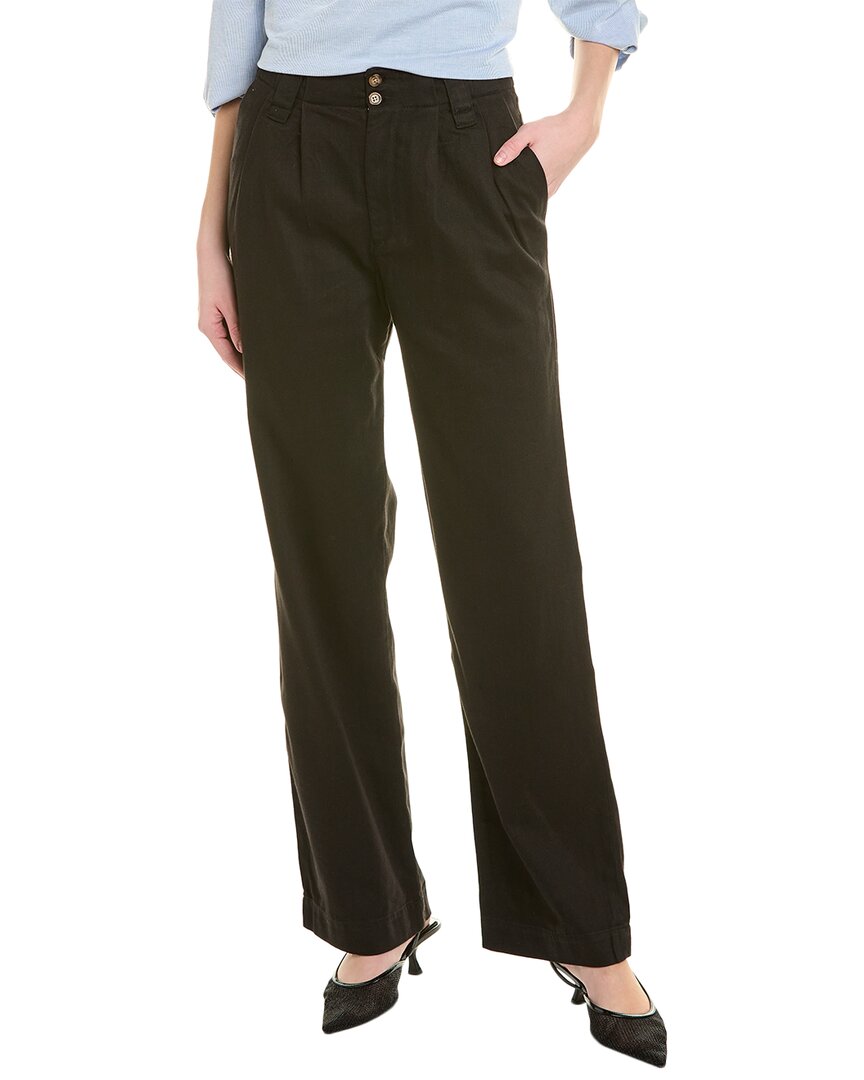 Shop Boyish Relaxed Pleated Trouser In Black