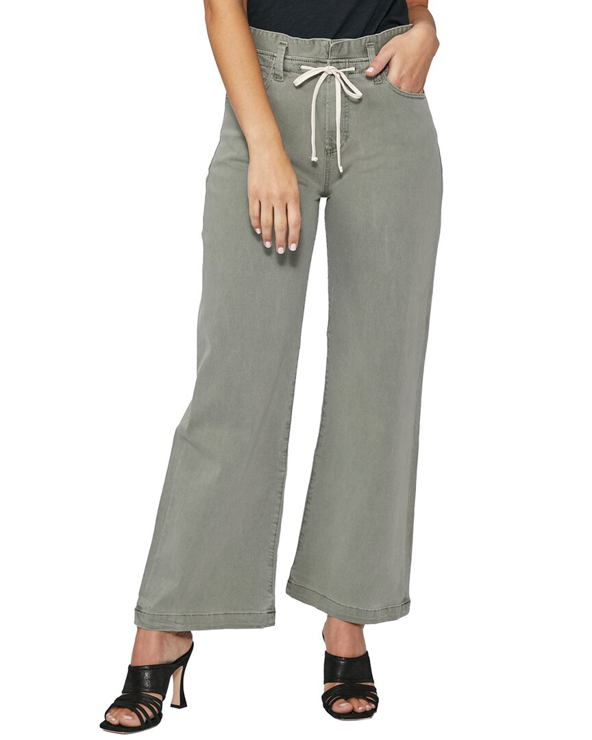 Shop Paige Carly Vintage Smokey Green Weekender Pant Jean