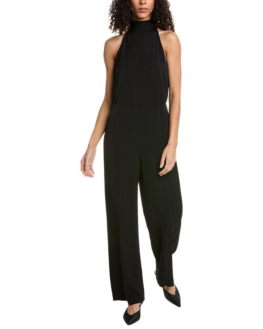 Shop Theory Halter Jumpsuit In Black
