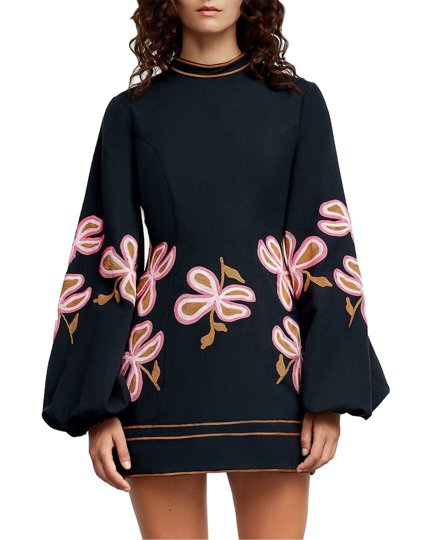 Significant Other Brooklyn Mini Dress In Black