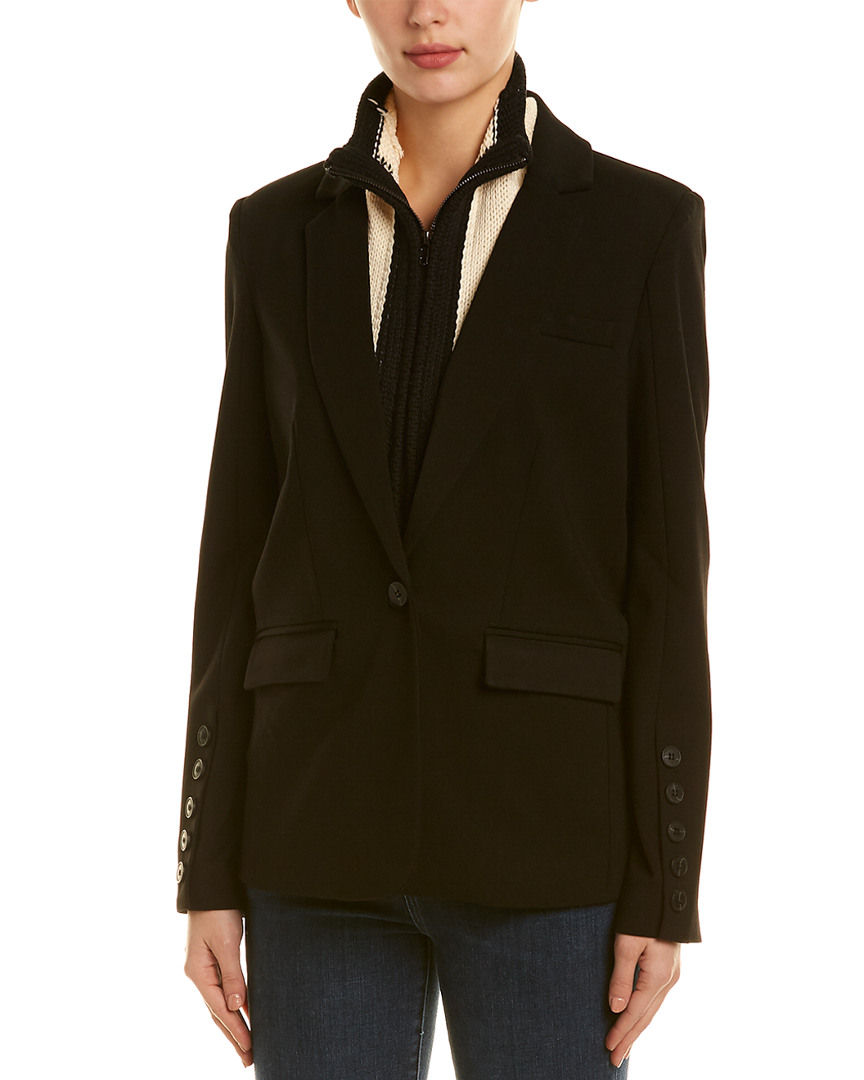 Madison Marcus Dickie Blazer Women's Black Xs eBay