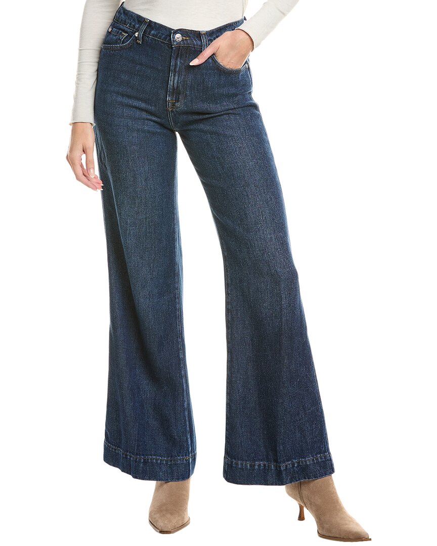 7 For All Mankind Modern Dojo Luray Tailorless Jean In Blue