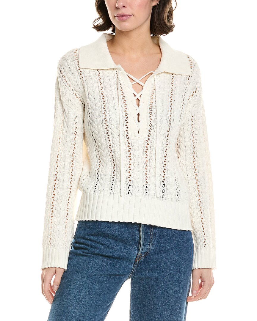 Shop 27 Miles Malibu Lace-up Sweater
