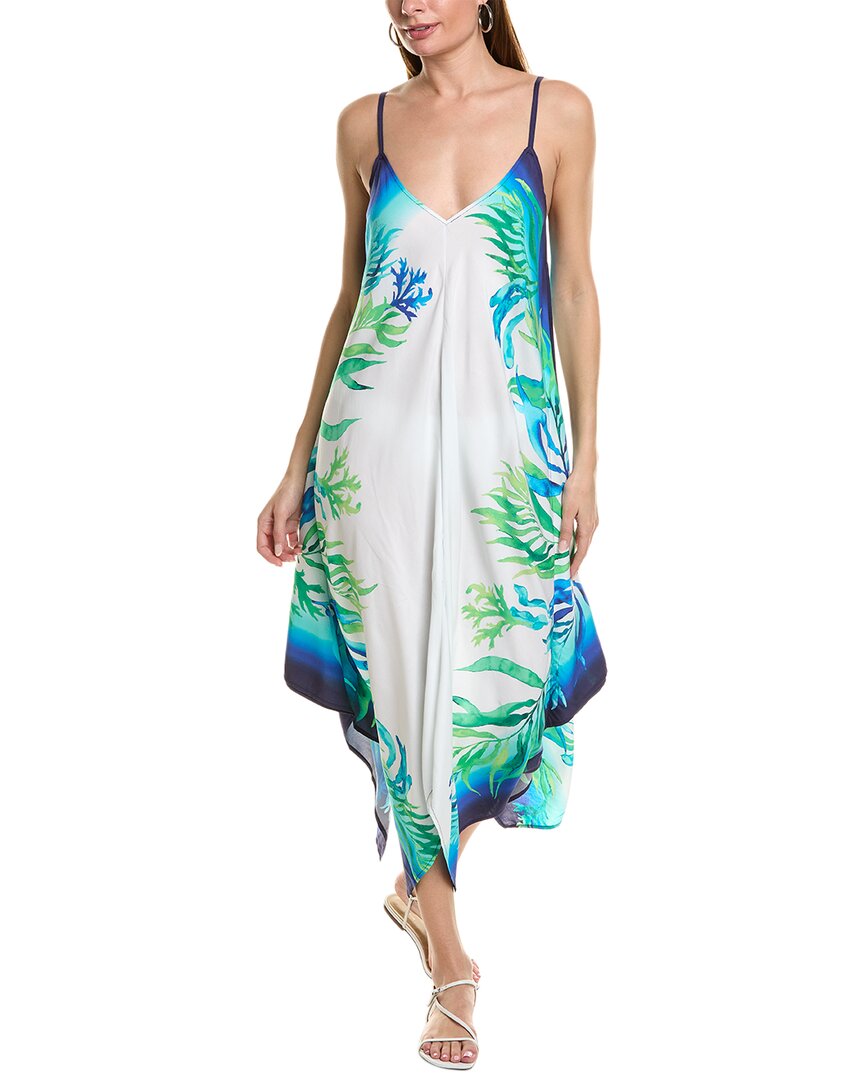 Tommy Bahama Sea Fronds Dress In White
