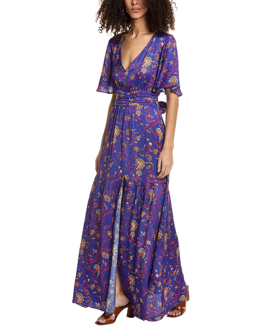 Shop Ba&sh Maxi Dress In Blue