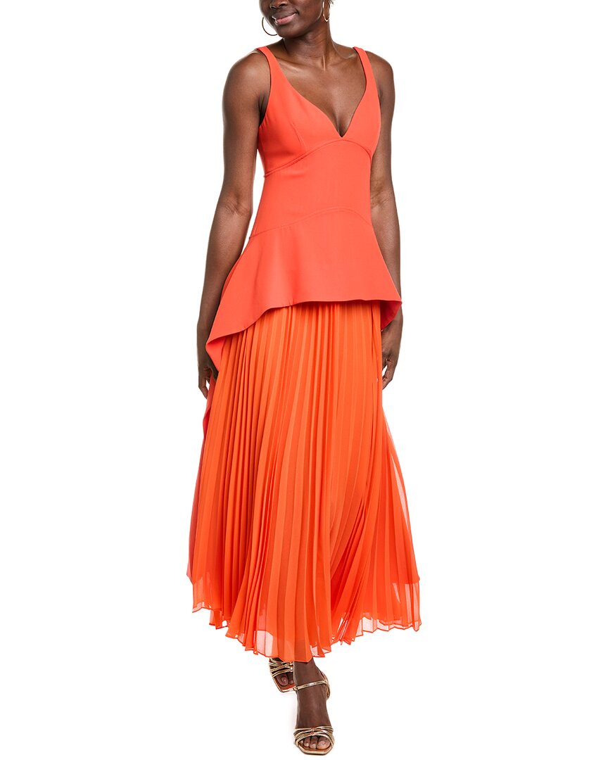 SIMKHAI SIMKHAI SEQUOIA V-NECK GOWN