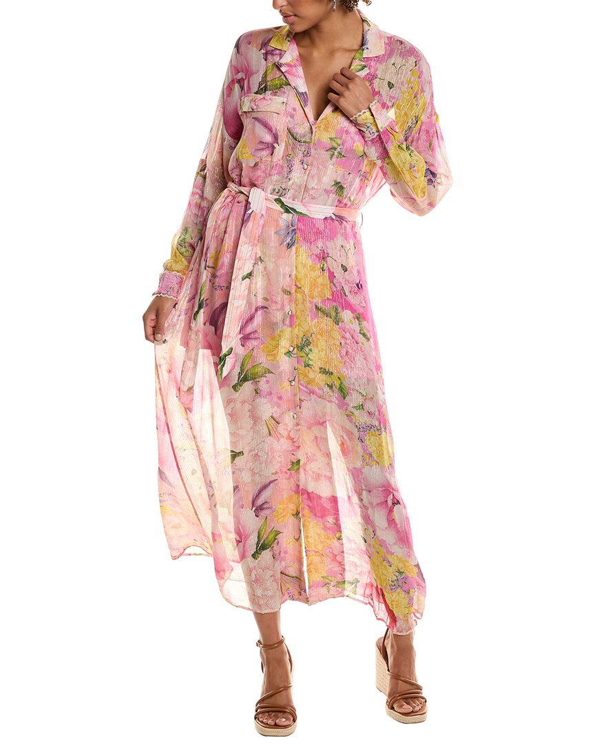 Rococo Sand Maxi Dress In Pink