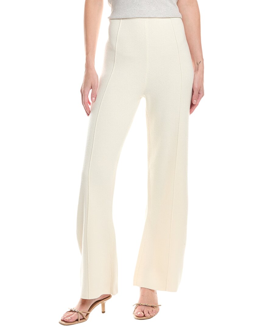 No Name Noname Prep Wool & Cashmere-blend Flare Pant In Neutral