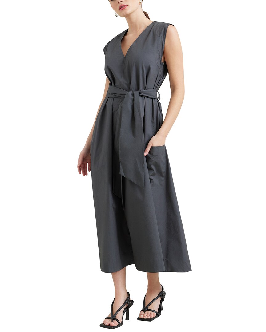 Shop Modern Citizen Sloane V-neck Tie-waist Dress