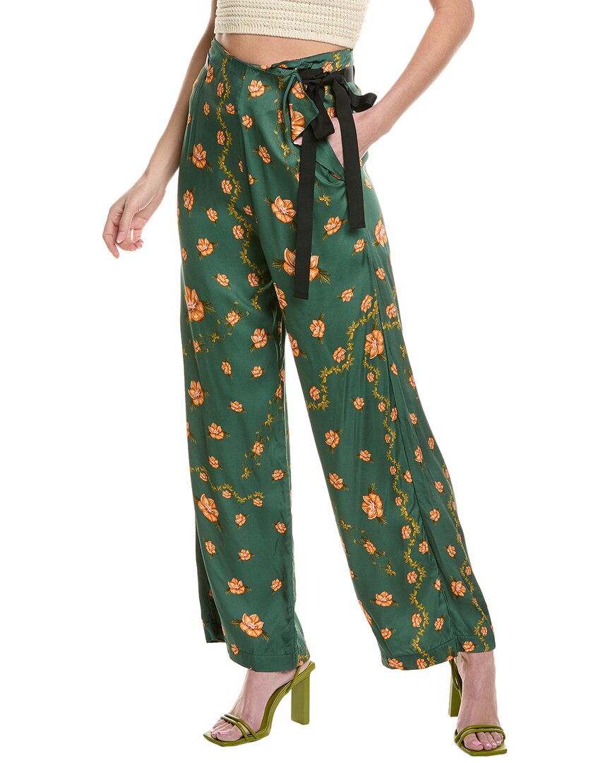 Agua By Agua Bendita Esoterico Trouser In Green