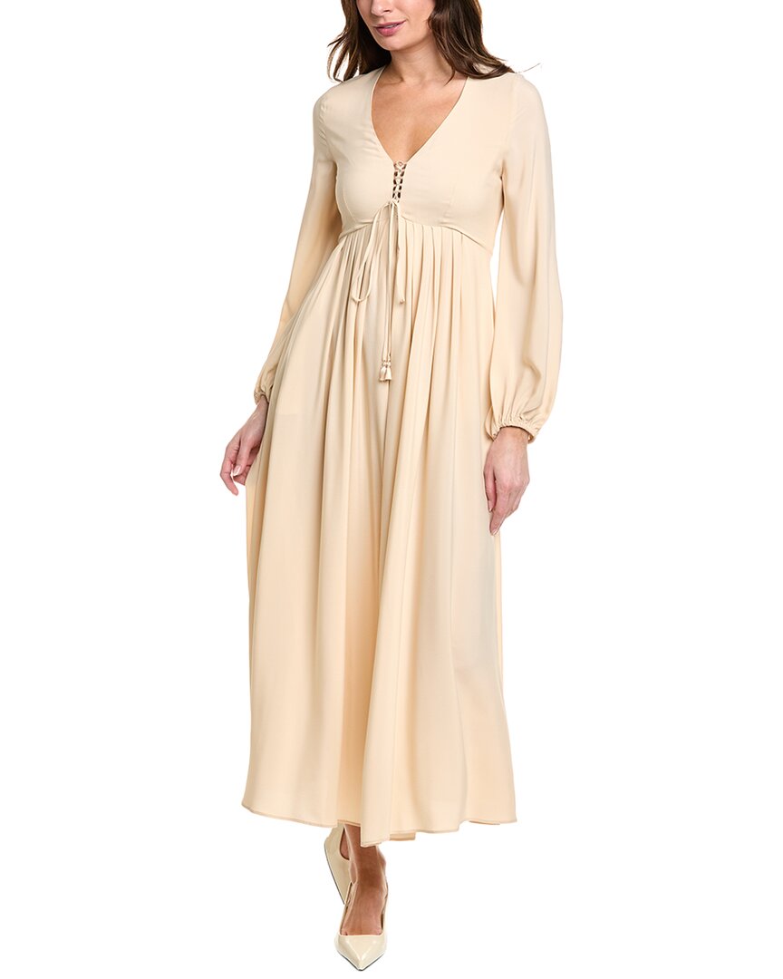 Weekend Max Mara Guelfi Maxi Dress In White