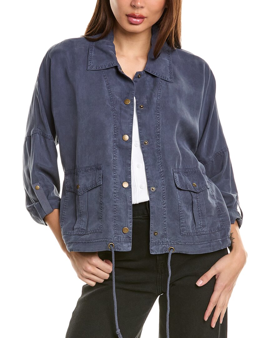 Shop Xcvi Vesuvio Jacket In Blue