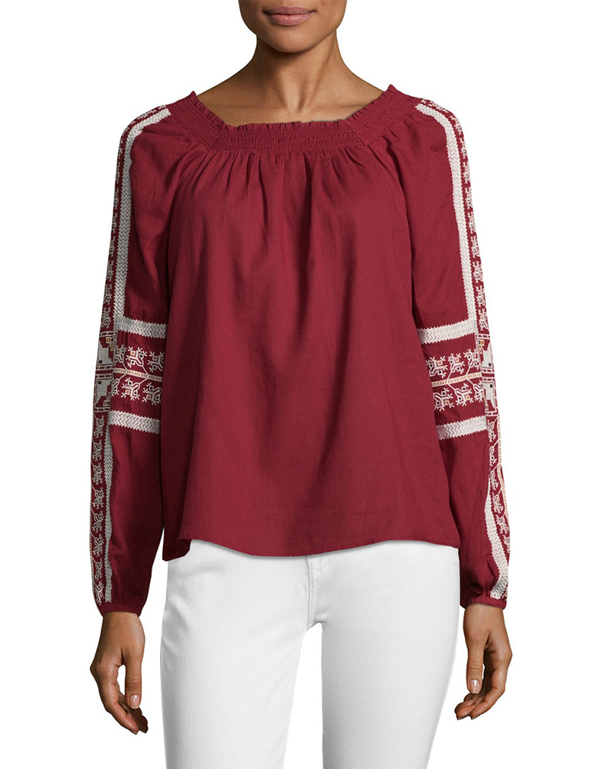 Image of Love Sam Smocked Blouse