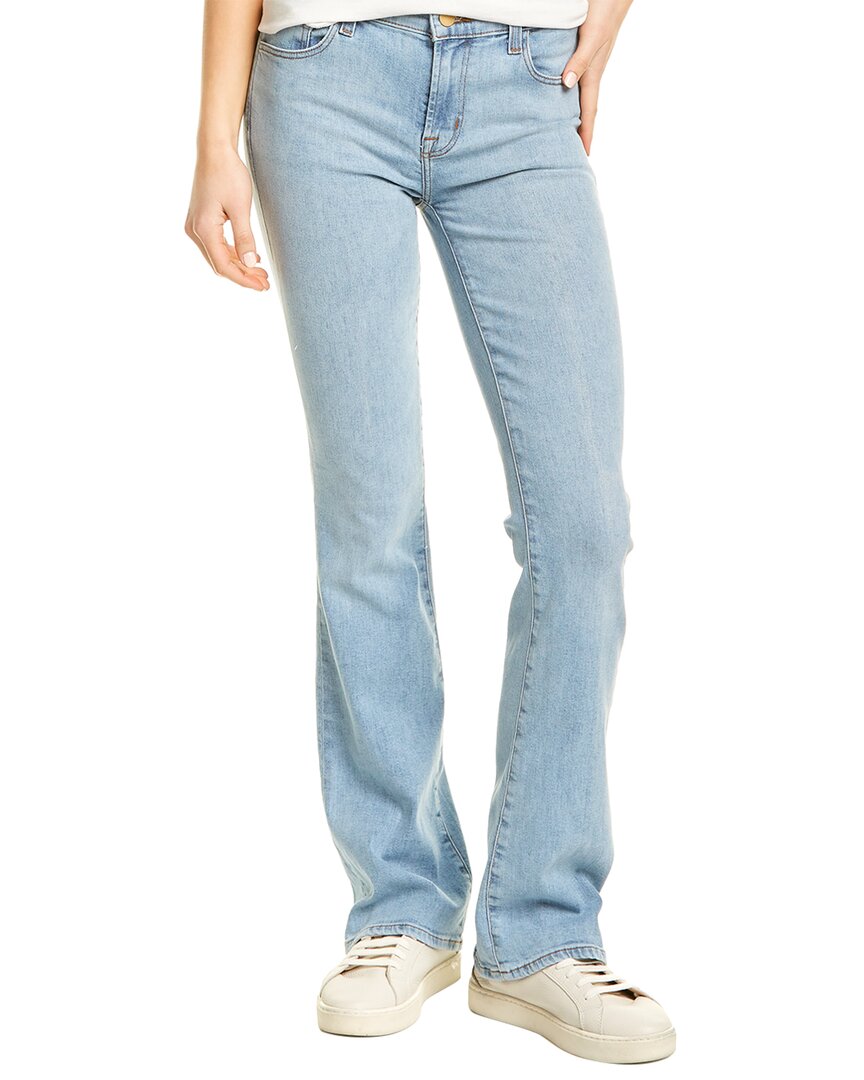 J Brand Sallie Statement Mid-rise Bootcut Jean In Blue