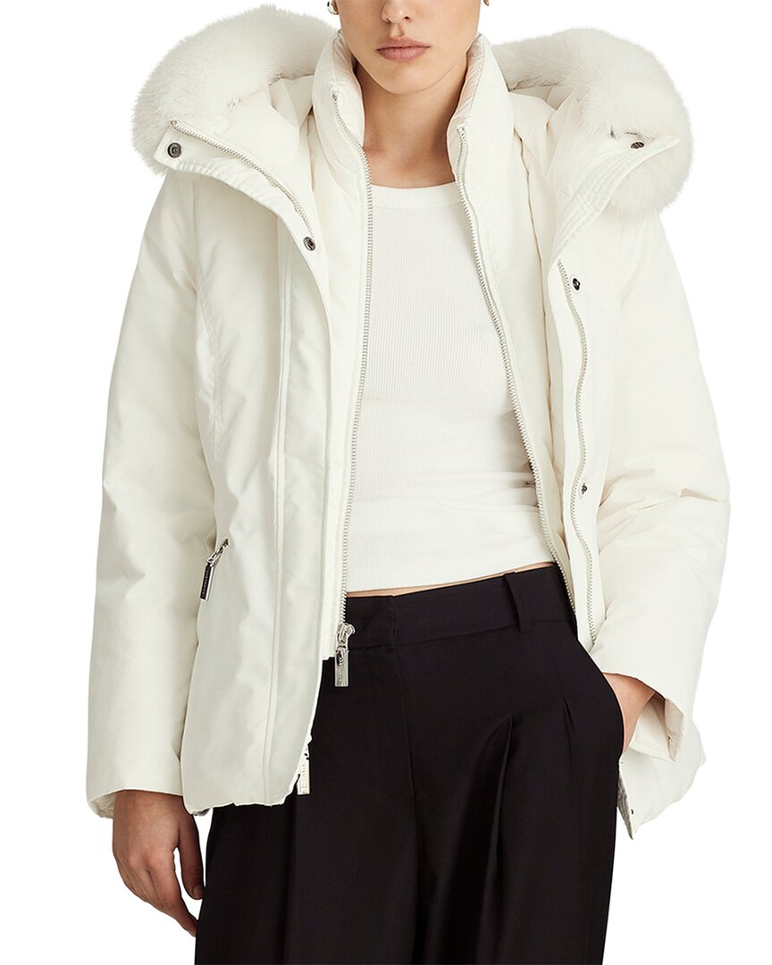 Dawn Levy Robyn Parka Coat In Green