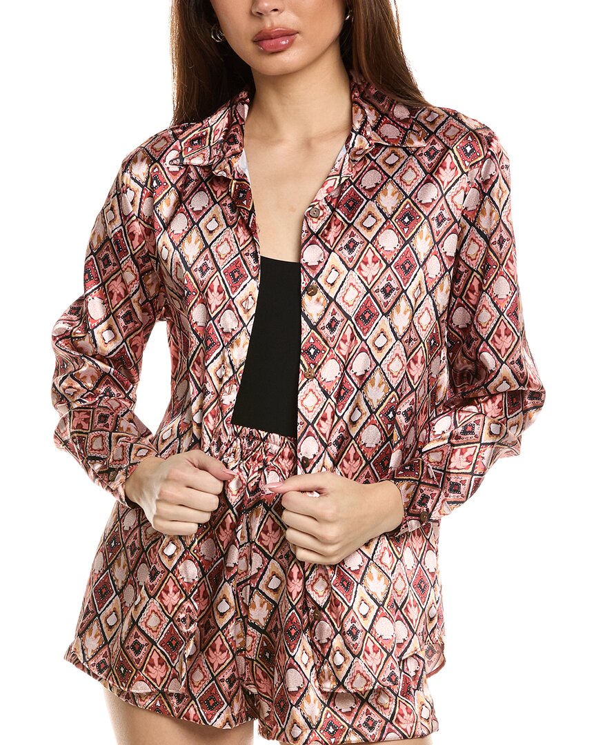 Peixoto Nicole Blouse In Brown