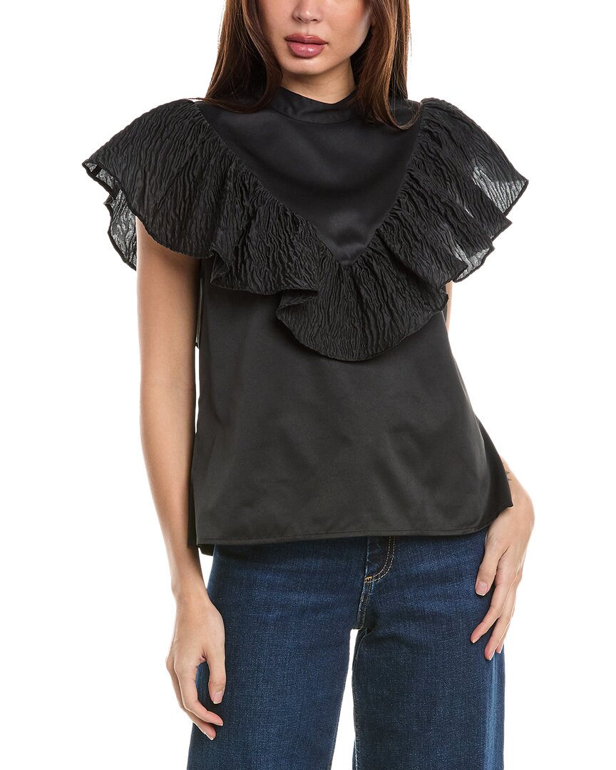 Crosby By Mollie Burch Minnie Tank In Black In Black