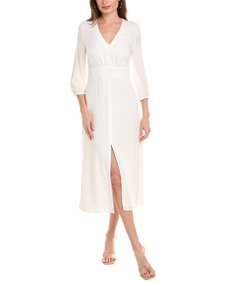 Shop Splendid X Cella Jane Printed Midi Dress In White