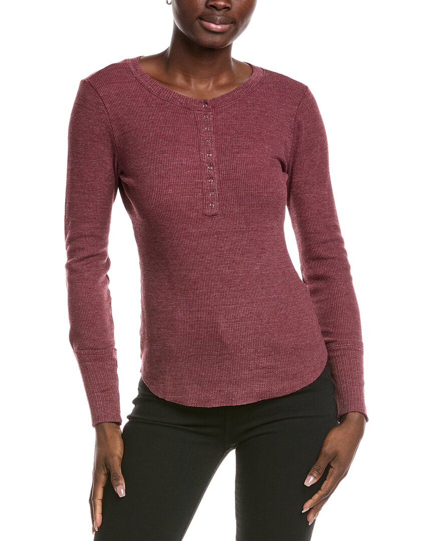 Michael Stars Regan Henley T-shirt In Multi