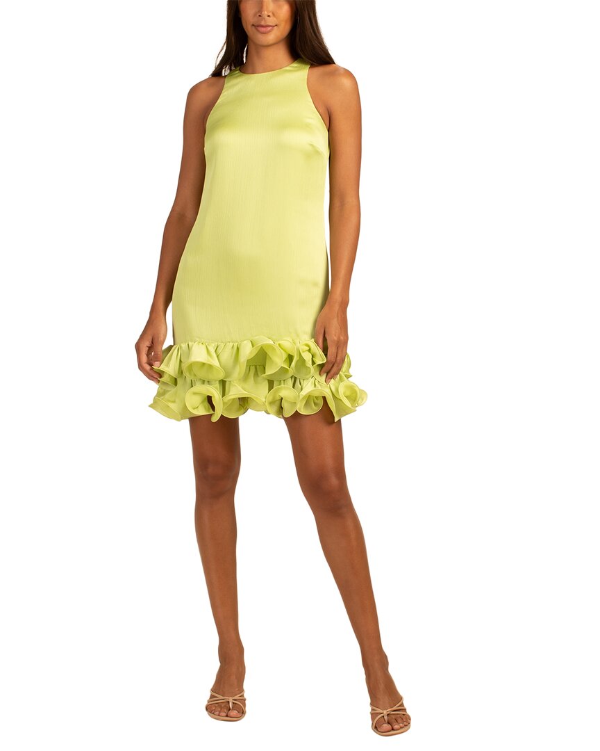 Shop Trina Turk Feather Mini Dress