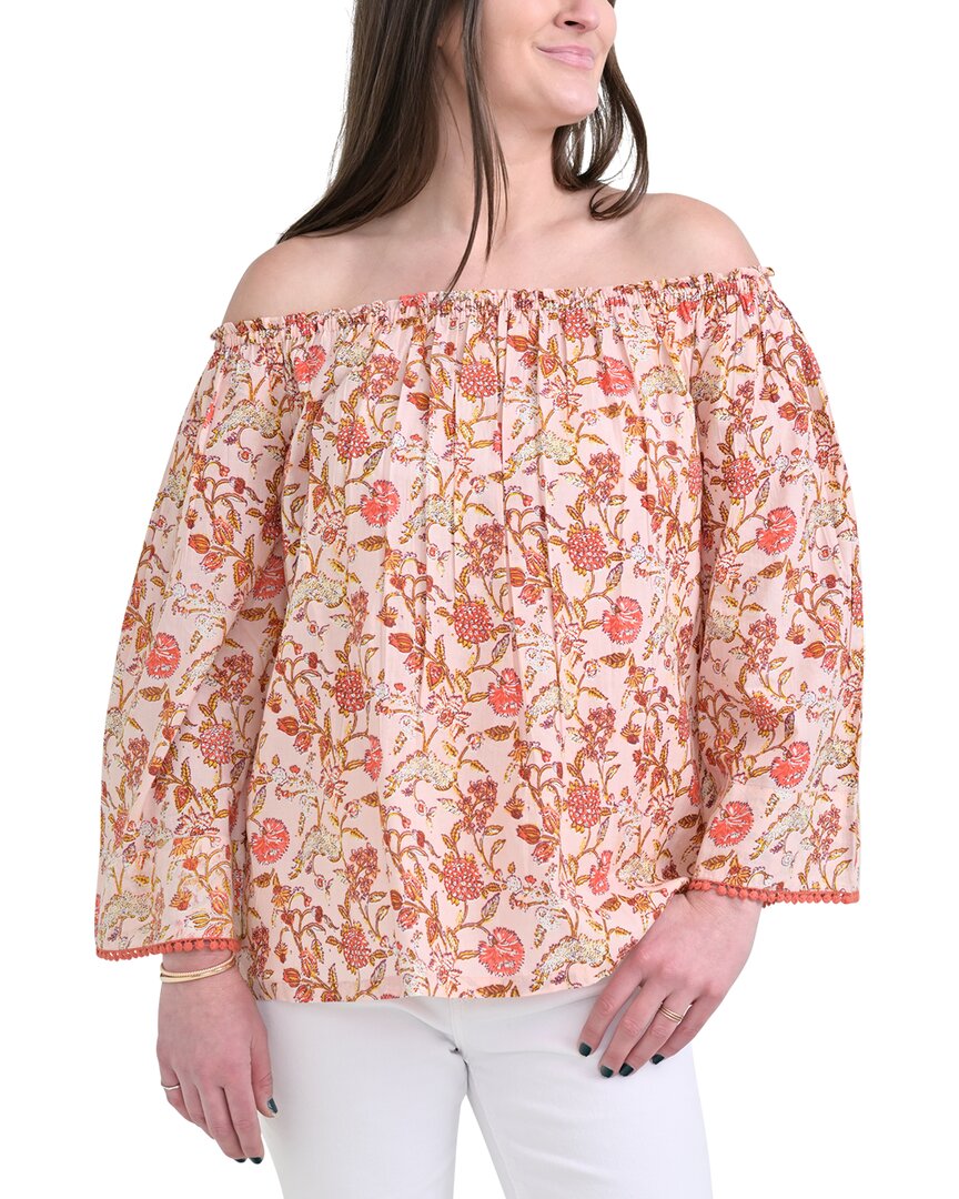 Shop Pomegranate Off The Shoulder Top