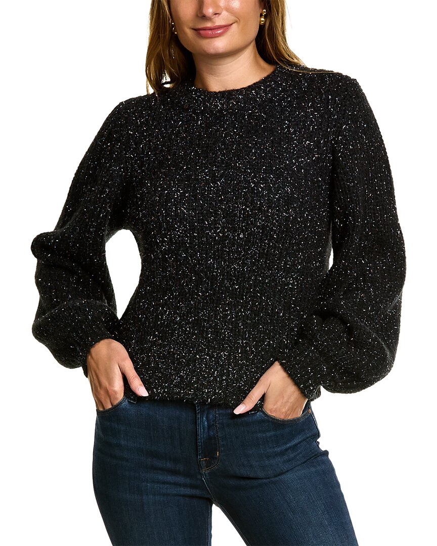 Shop Boden Chunky Ribbed Wool & Alpaca-blend Sweater In Black