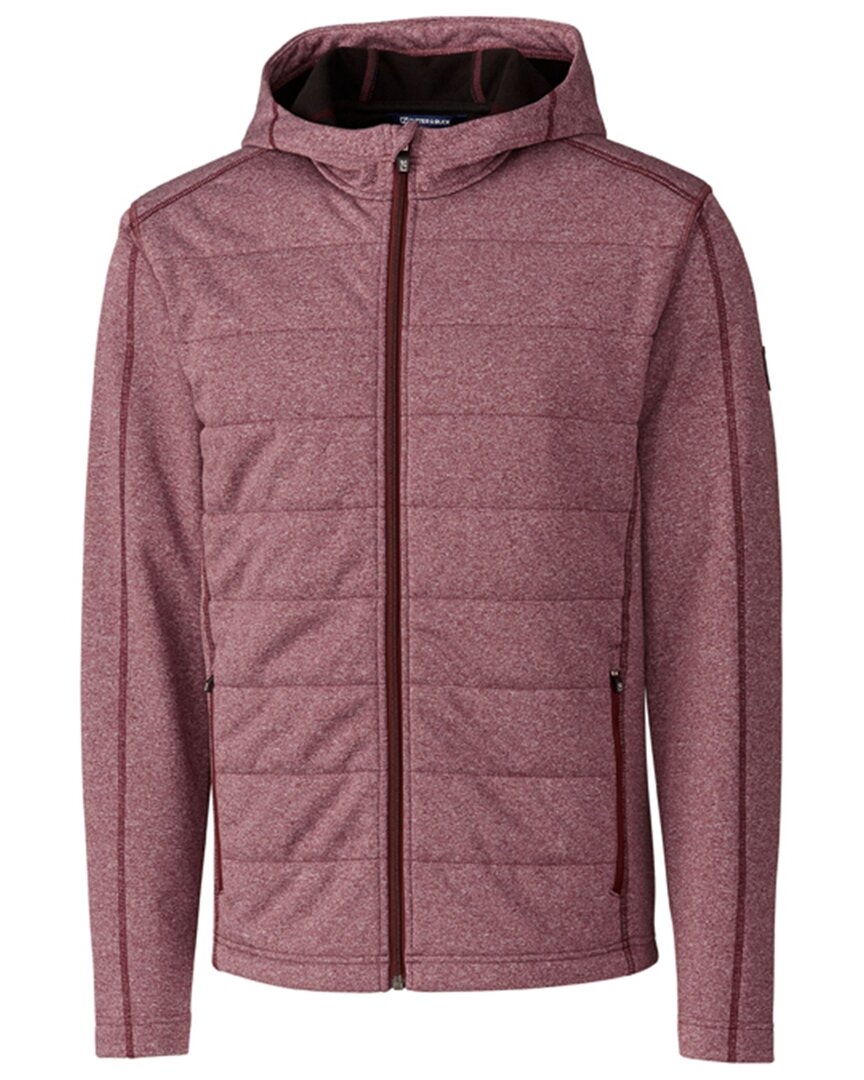 Shop Cutter & Buck Altitude Quilted Jacket In Red